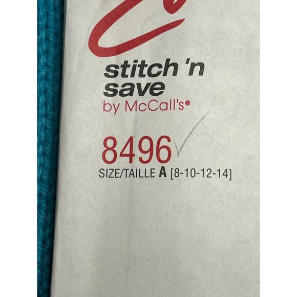 McCalls 8496 Sewing pattern dress blazer size 8 10 12 14 - Picture 2 of 6